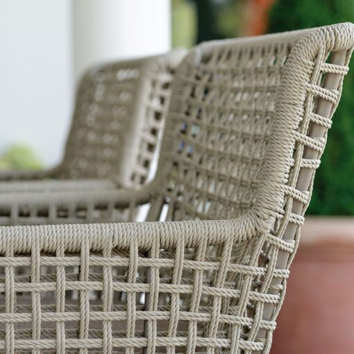 agreta dining luxury rope contemporary outdoor furniture