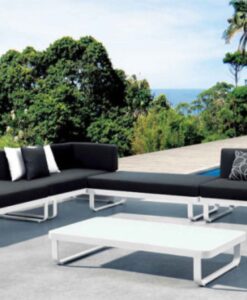 averon white modern modular multi-function sofa