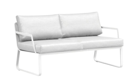 averon modern white black outdoor sofa