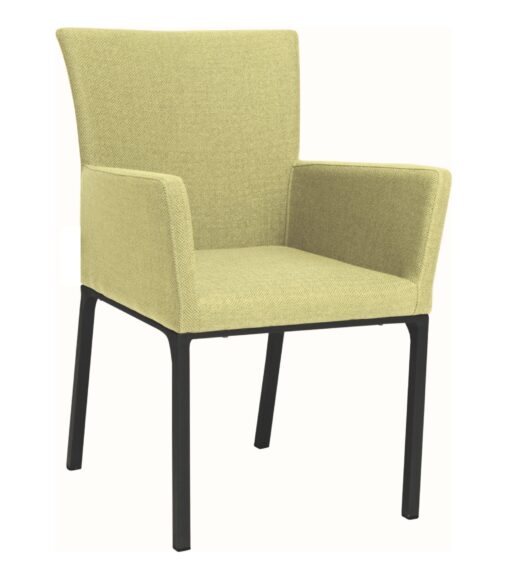 Adele green black dining chair