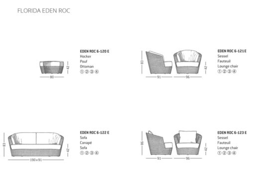 eden roc swivel lounge club chair by rausch 3d model rendering hotel contract commercial architect couture outdoor custom design