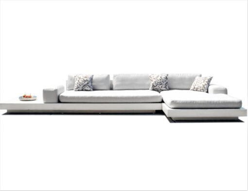rausch classics international air modern platform modular sofa white black fiberglass elements configuration couture outdoor luxury designer contract hotel design led light 4