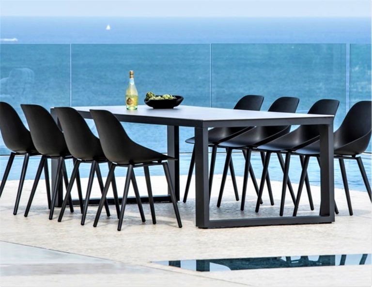 Abonne Carrara Ceramic Extendable Dining Table