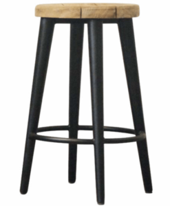 Rustic bar stool- backless