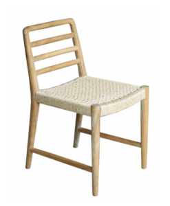 viro weave armless dining chair