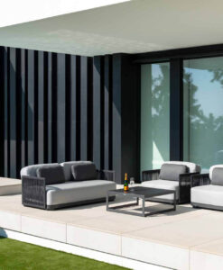 aabu luxury outdoor modern sofa rope design hospitality