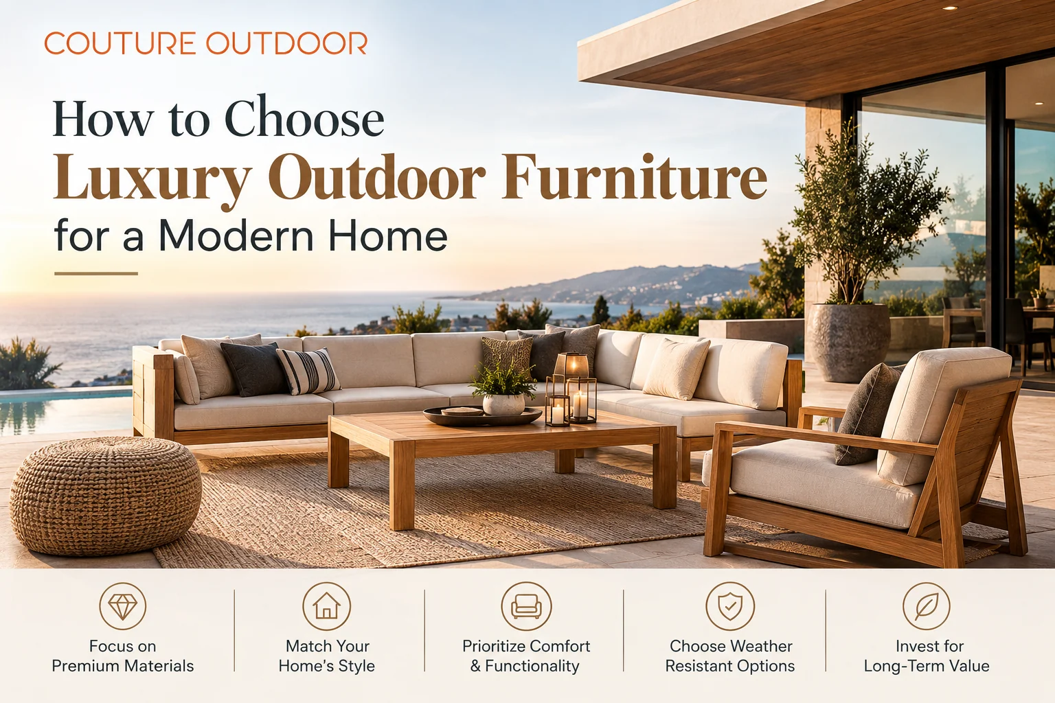 Luxury Outdoor Furniture Guide