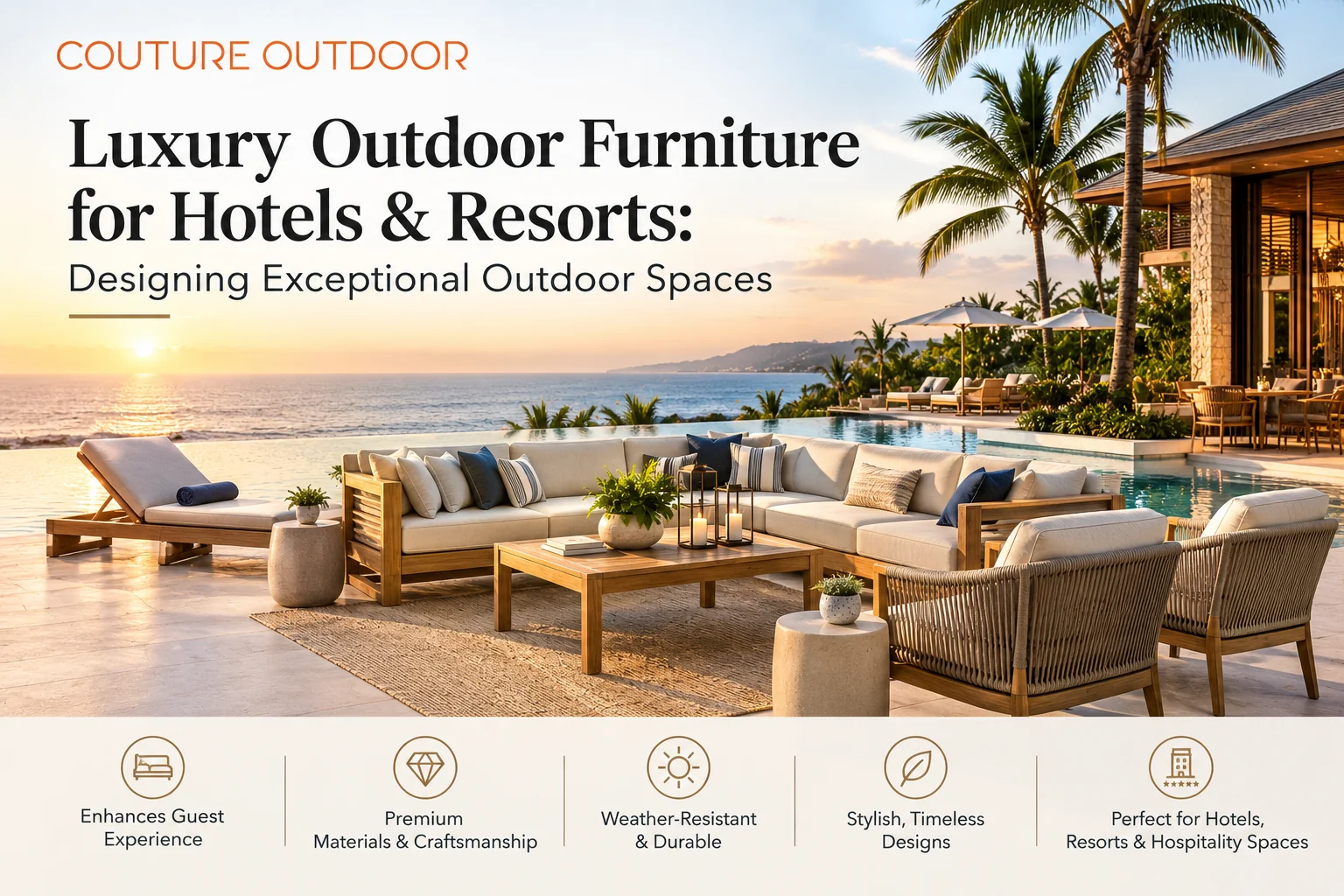 Luxury Resort Poolside Retreat